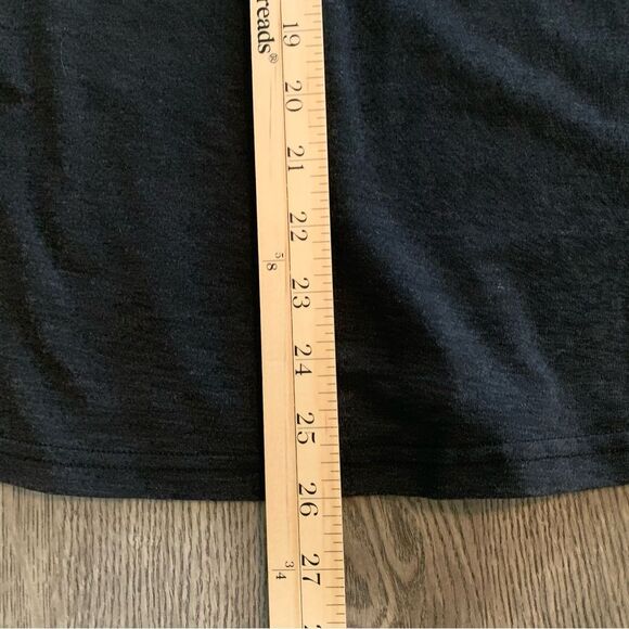 KATE KASEN Circle Skirt Midi Women’s Small Dark Gray Cotton Spandex Side Zipper. - Picture 13 of 13